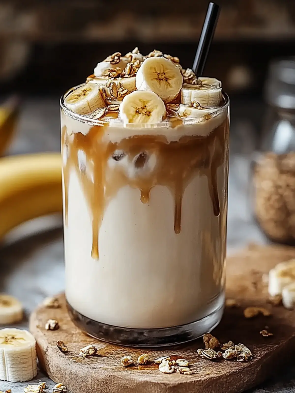 Caramelized Banana Iced Latte: Your New Favorite Summer Sip 2 Caramelized Banana Iced Latte