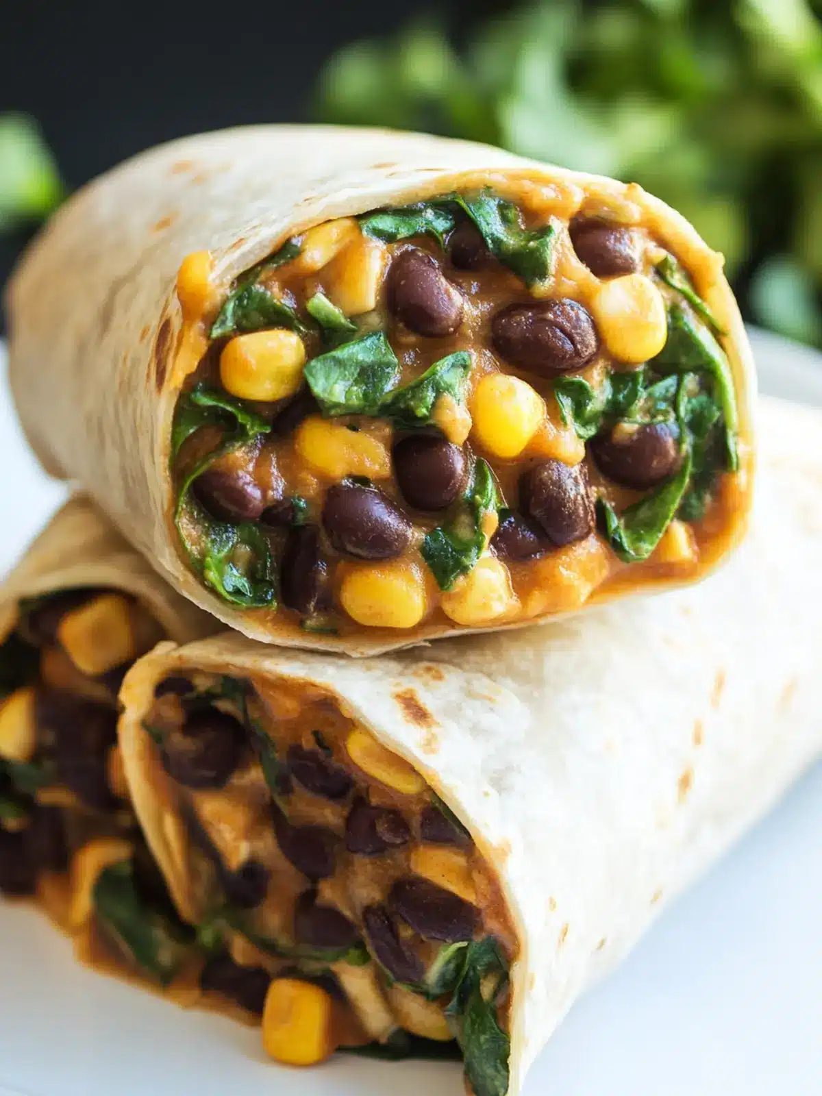 Whip Up 15 Minute Black Bean and Spinach Burritos Fast 3 15 Minute Black Bean and Spinach Burritos