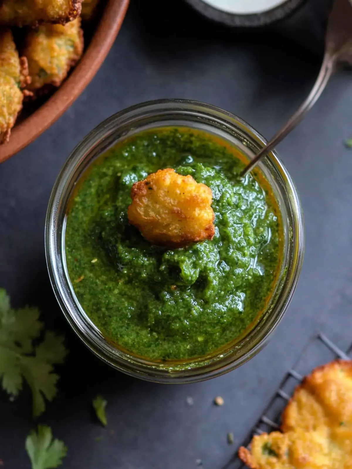 The BEST Cilantro Chutney for Pakoras You ll Ever Taste 4 The BEST Cilantro Chutney for Pakoras