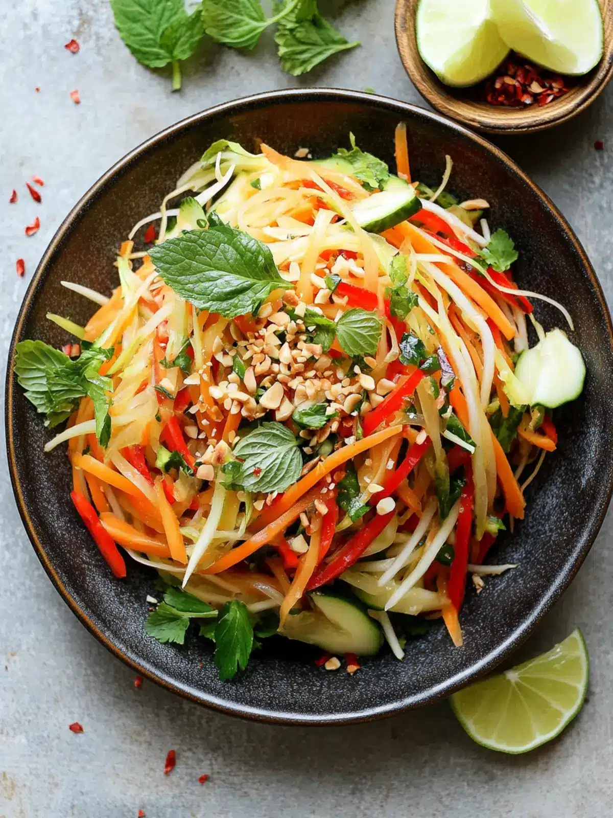 Fresh Vietnamese Papaya Salad Recipe You'll Love Forever 3 Vietnamese Papaya Salad Recipe