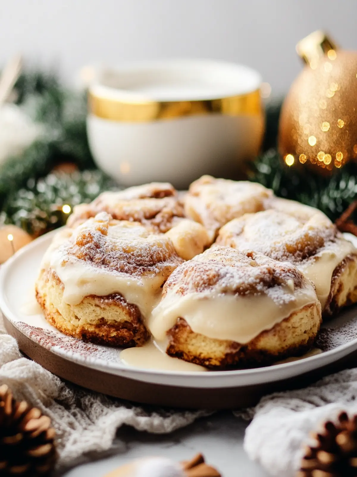 Indulge in Cozy Eggnog Cinnamon Rolls This Holiday Season 2 Eggnog Cinnamon Rolls