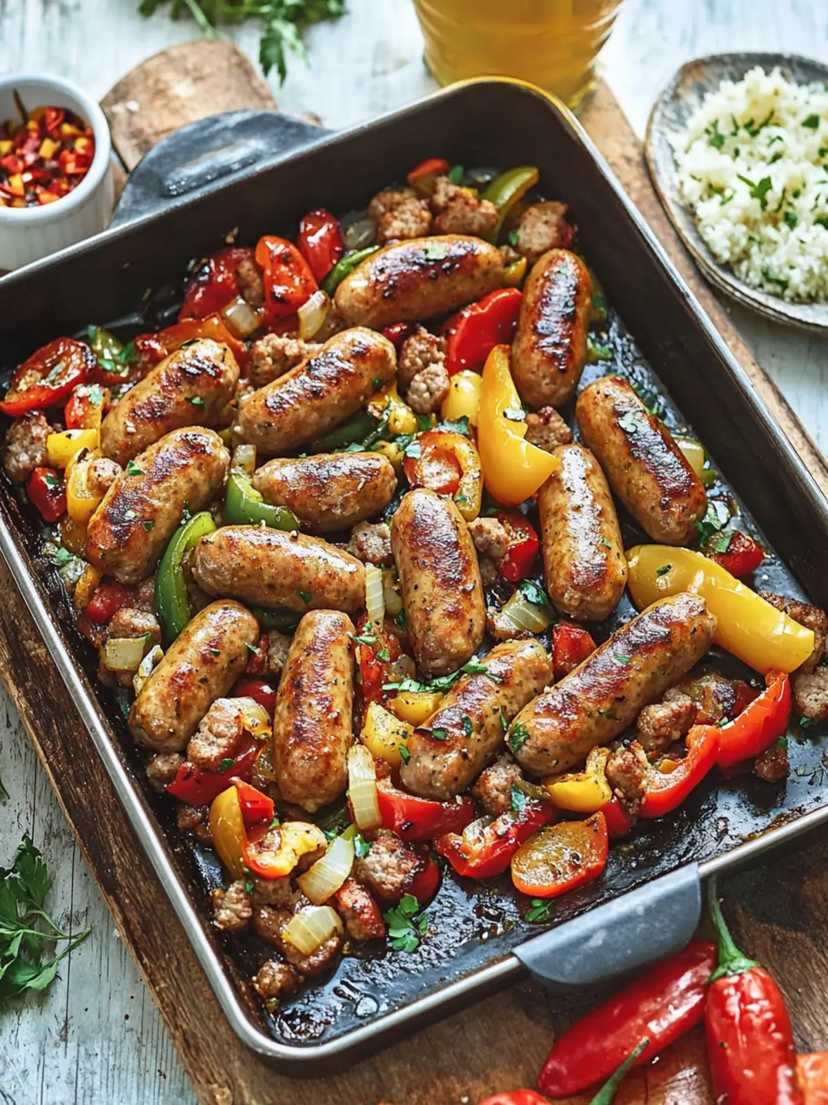 Savor Sausage & Peppers with Our Easy Jambot Recipe 4 Sausage & Peppers with Jambot Recipe