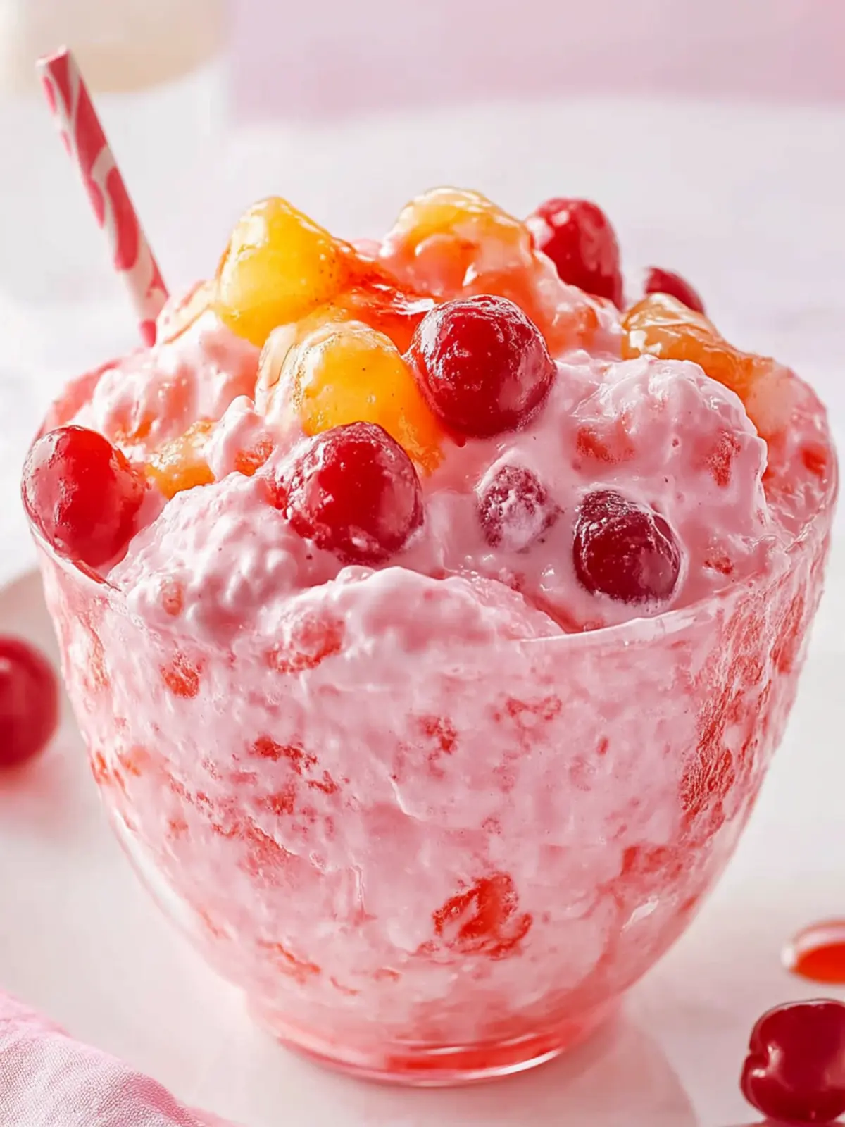 Cherry 7-Up Fluff: Your Ultimate No-Bake Summer Delight 2 Cherry 7-Up Fluff