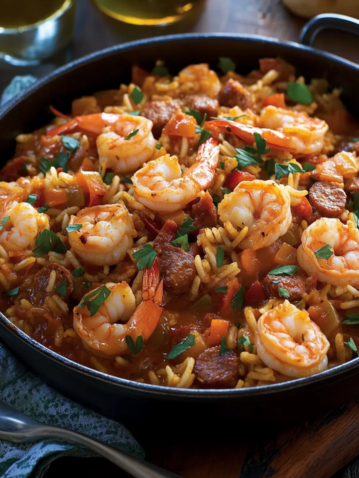 One Pot Sausage and Shrimp Jambalaya for Ultimate Flavor Boost 2 One Pot Sausage and Shrimp Jambalaya