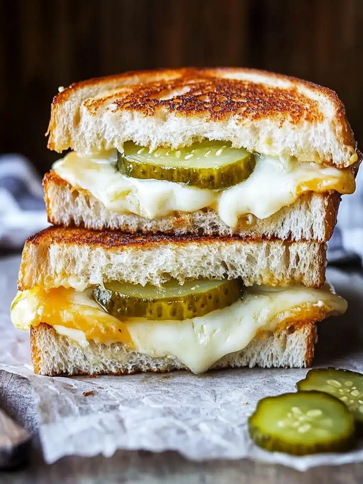 Ultimate Pickle Grilled Cheese Sandwich to Wow Your Tastebuds 3 Pickle Grilled Cheese Sandwich