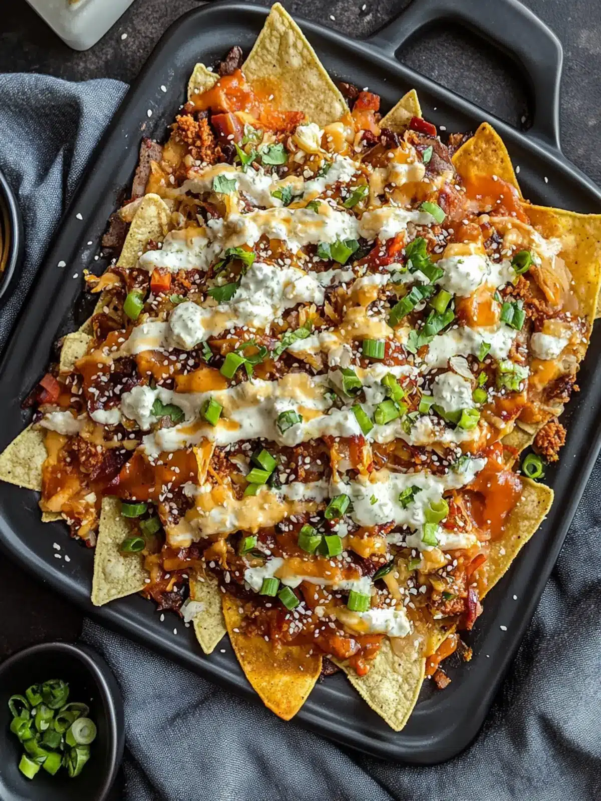 Spicy Gochujang Ground Pork Nachos with Kimchi You ll Love 4 Gochujang Ground Pork Nachos with Kimchi