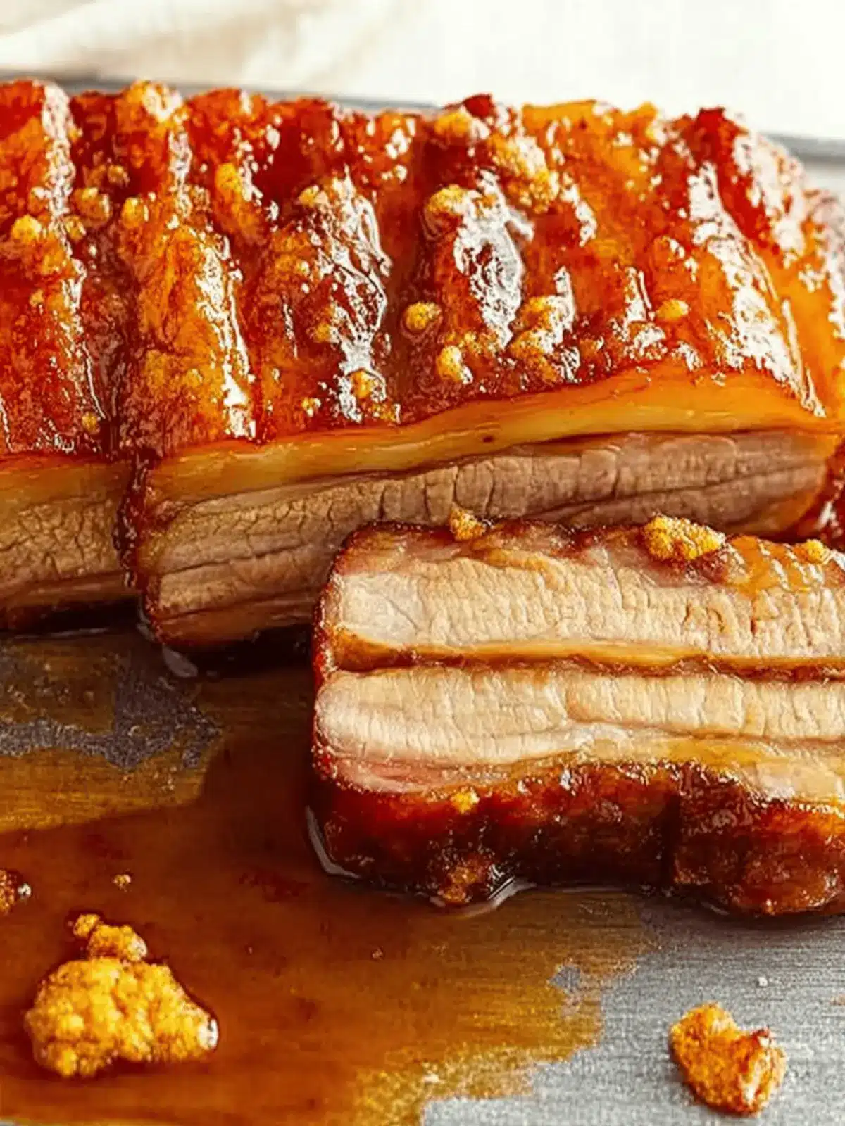Glazed Pork Belly: The Ultimate Crispy Roast Recipe 3 Glazed pork belly