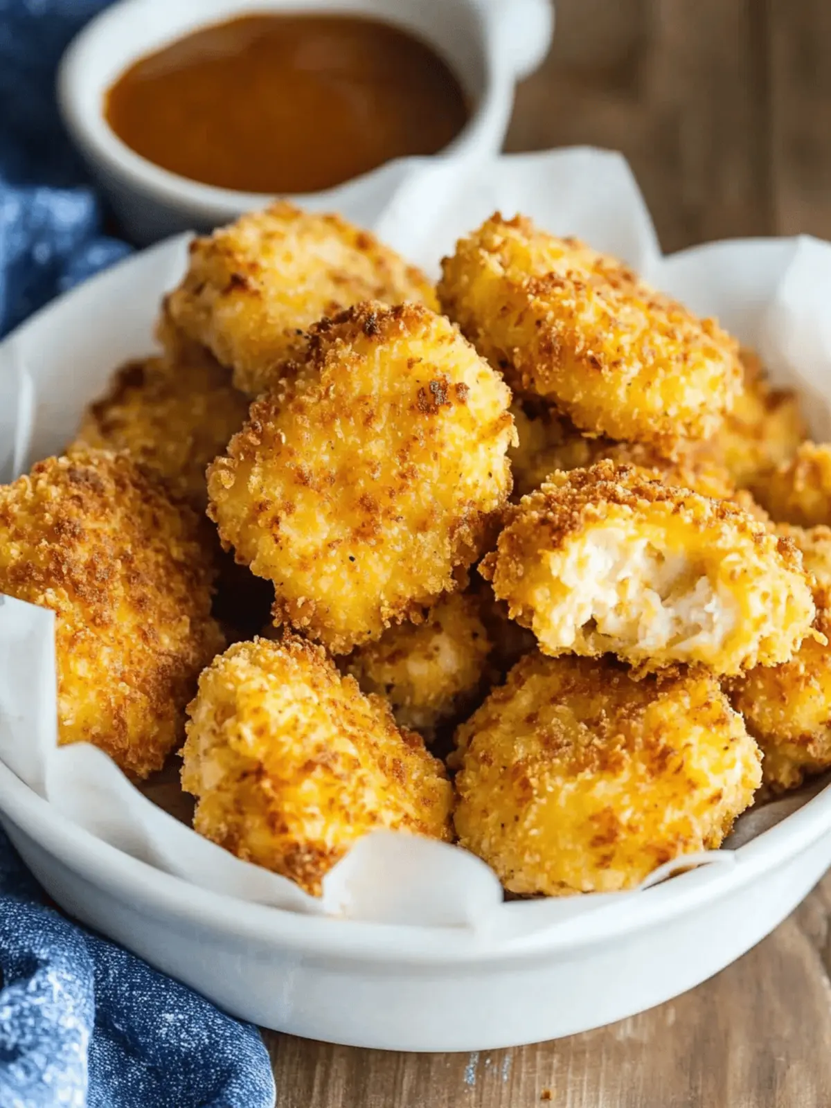 Crispy Homemade Baked Chicken Nuggets Everyone Will Love 4 Homemade Baked Chicken Nuggets