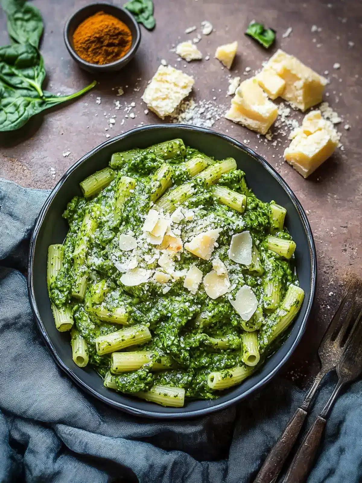 Creamy Spinach Pasta Sauce That Elevates Any Meal 2 Spinach Pasta Sauce