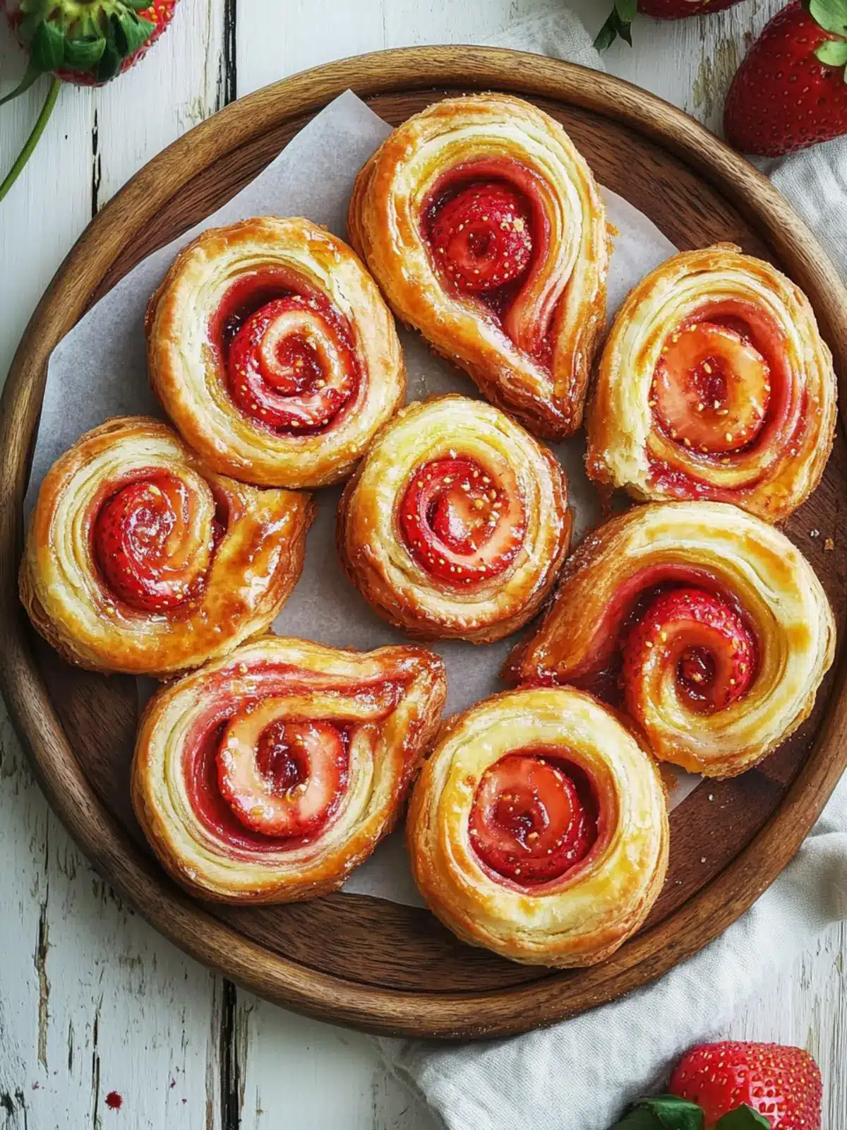 Irresistible Strawberry Palmiers You Can Make Today 4 Strawberry Palmiers