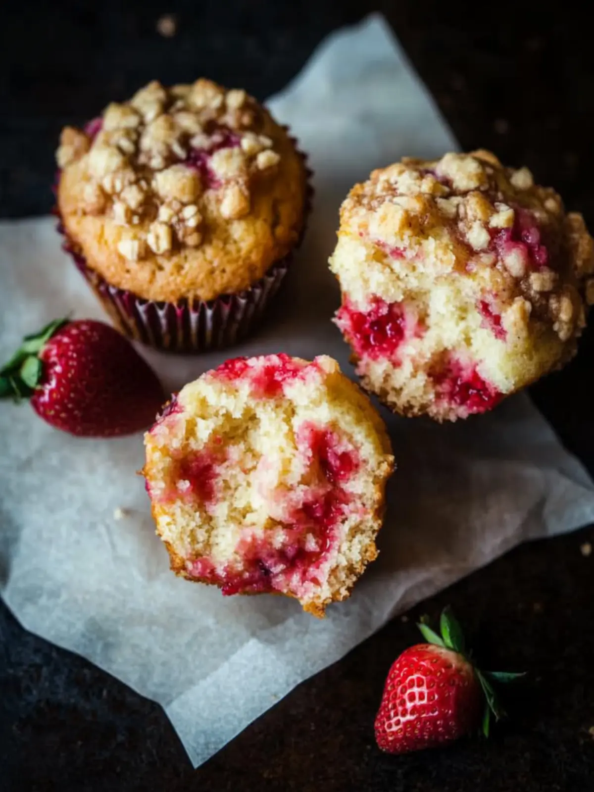 Decadent Strawberry Streusel Muffins You ll Love to Bake 3 Strawberry Streusel Muffins