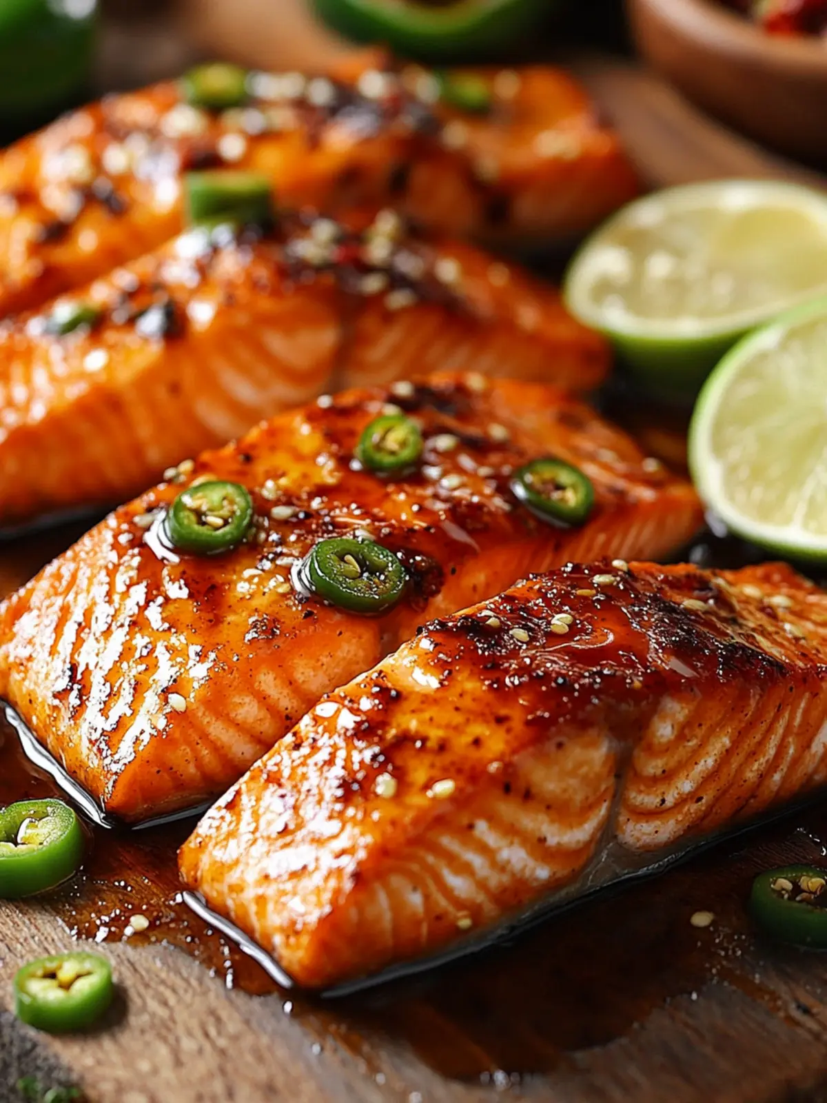 Sweet & Spicy Maple Jalapeño Glazed Salmon for Busy Nights 3 Sweet & Spicy Maple Jalapeño Glazed Salmon