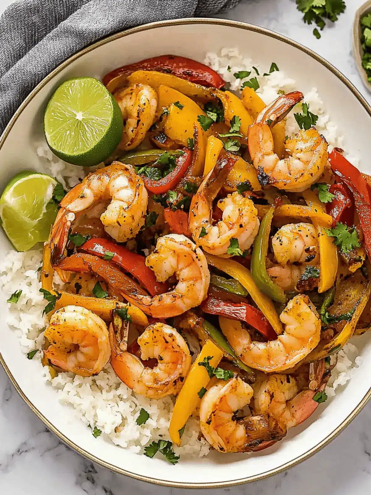 Sizzling Easy Sheet Pan Shrimp Fajitas in Just 10 Minutes 4 Easy Sheet Pan Shrimp Fajitas