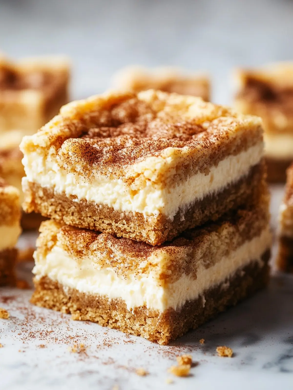 Snickerdoodle Cheesecake Cookie Bars You Can't Resist 3 Snickerdoodle cheesecake cookie bars