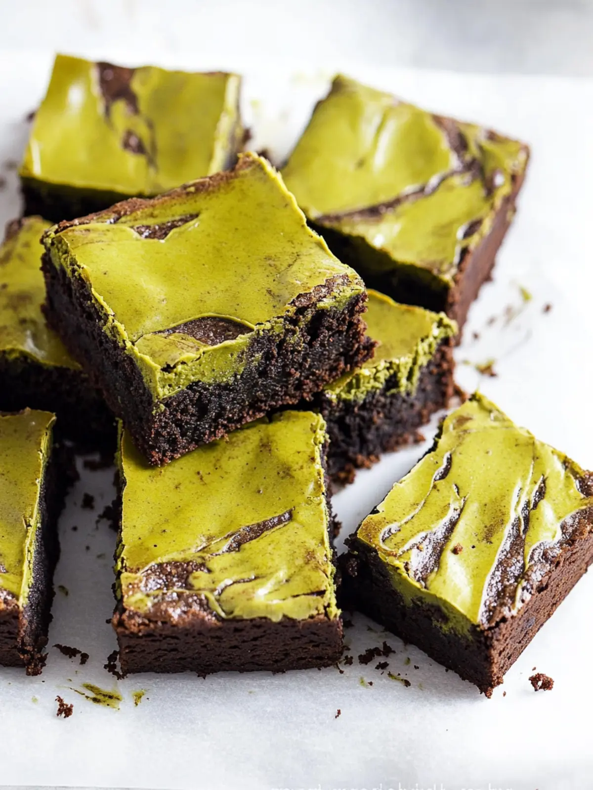 Decadent Fudgy Matcha Brownies Everyone Will Crave 3 Fudgy Matcha Brownies