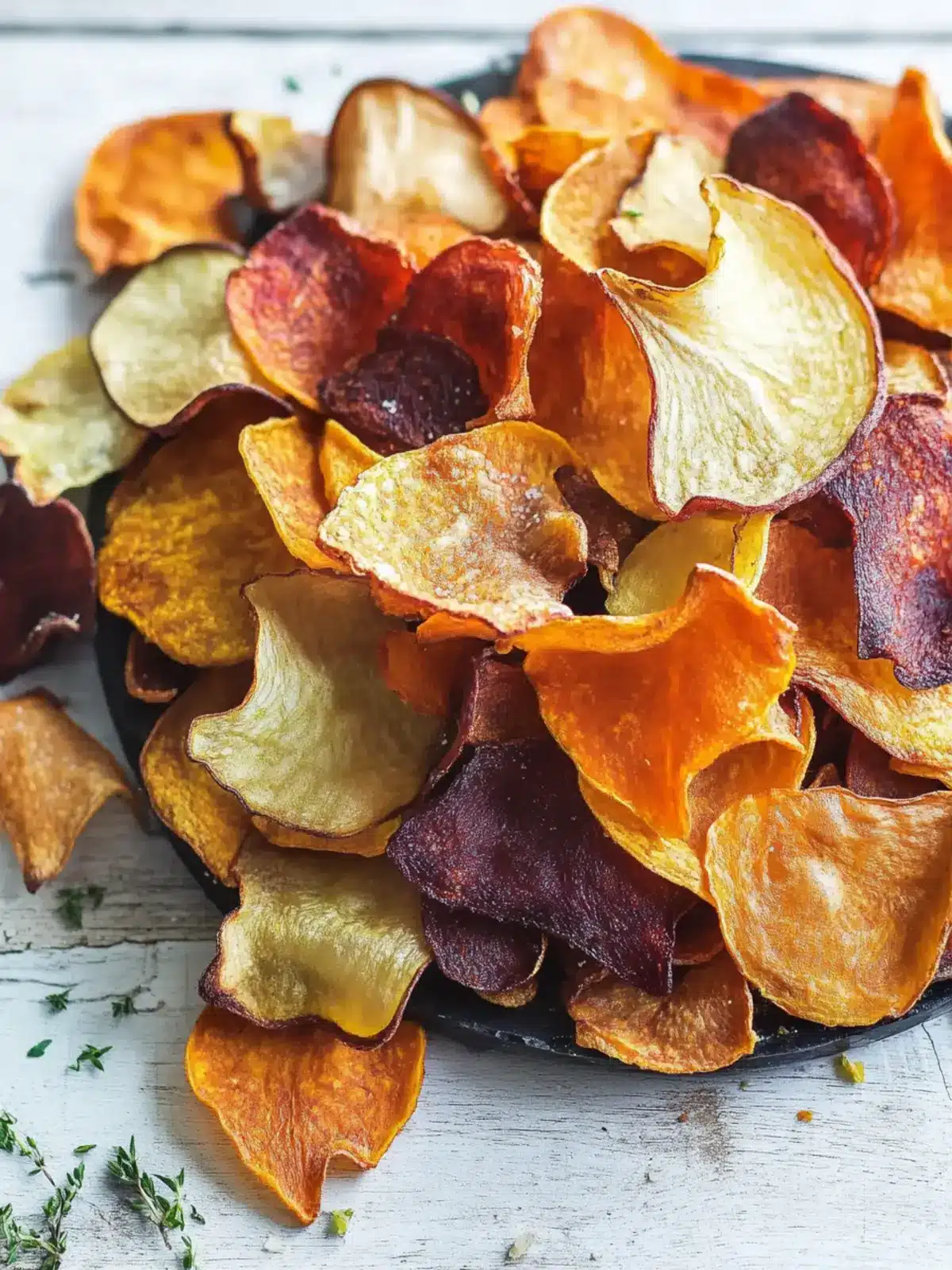 Crispy Easy Baked Vegetable Chips Oil-Free You ll Love 2 Easy Baked Vegetable Chips (Oil-Free)