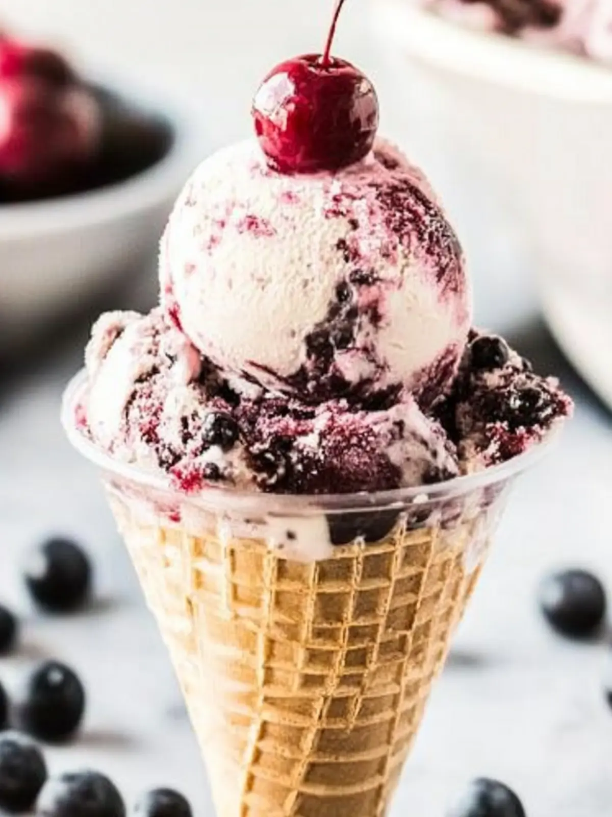 Decadent Black Forest Ice Cream: A Cherry-Chocolate Delight 2 Black Forest Ice Cream