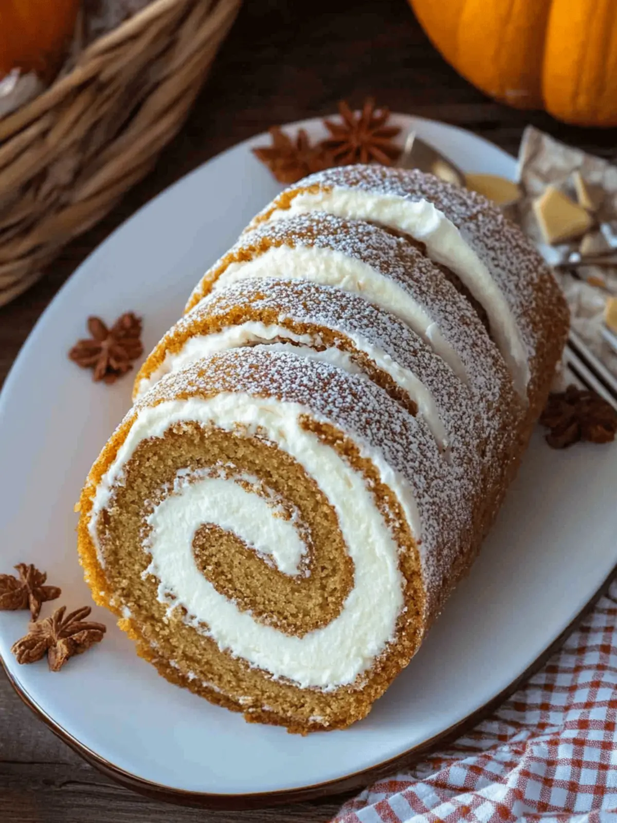 Delicious Pumpkin Roll Cake That Will Wow Your Guests 2 Pumpkin Roll Cake