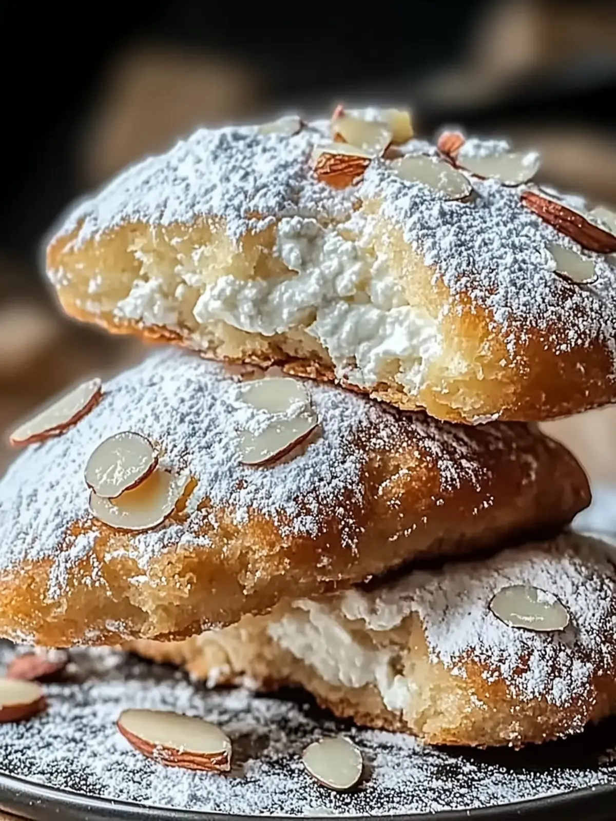 Soft Ricotta Almond Pillows That Melts in Your Mouth 2 Soft Ricotta Almond Pillows