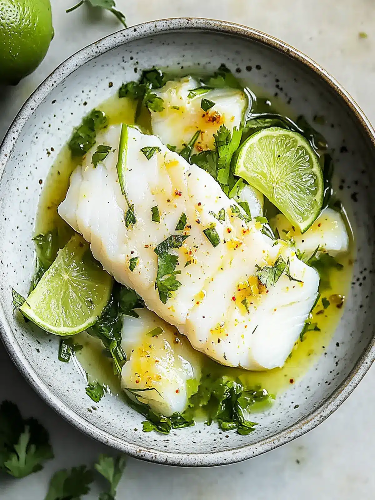 Coconut Poached Cod with Ginger and Lime for a Flavorful Escape 2 Coconut Poached Cod with Ginger and Lime