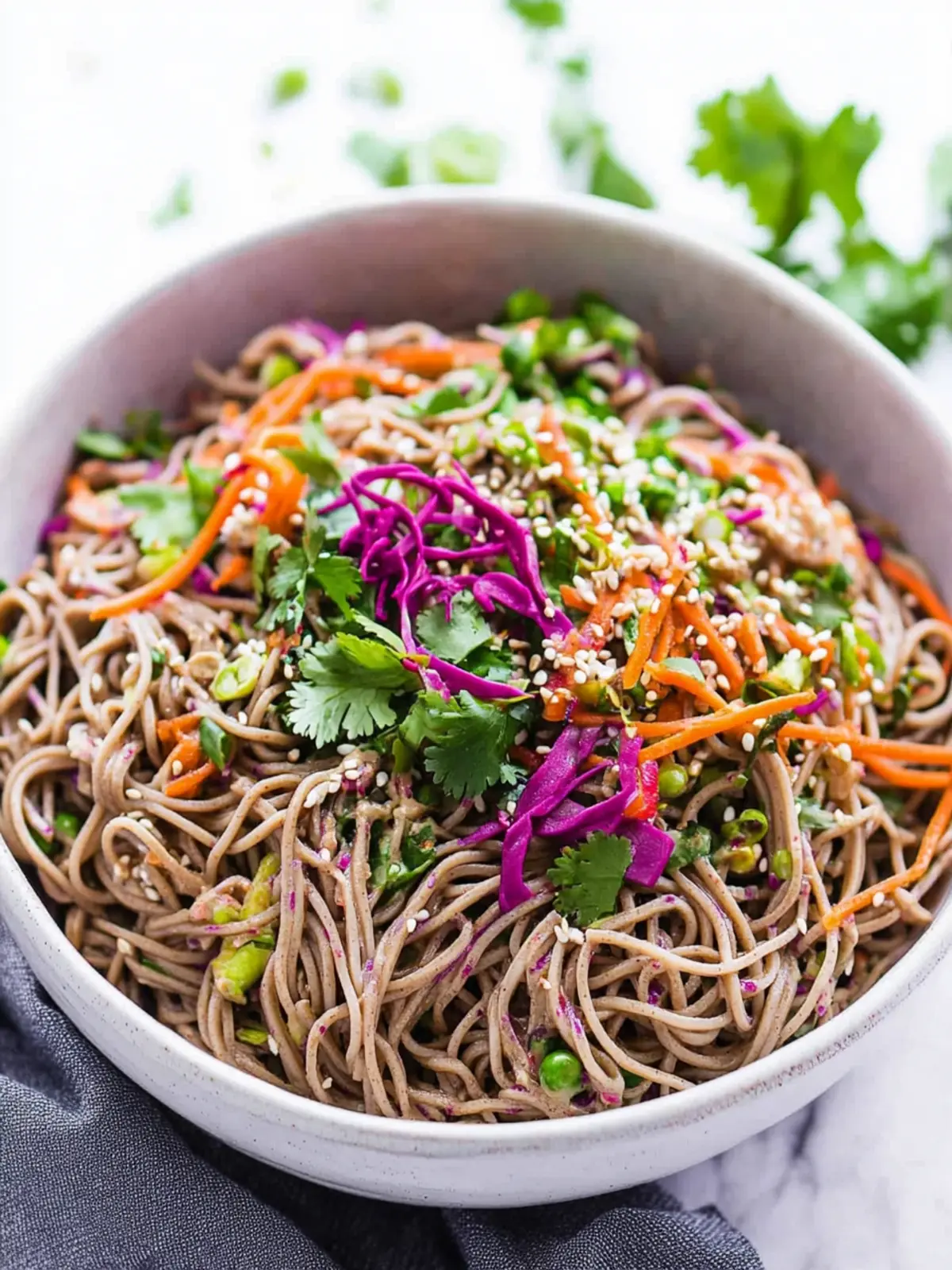 Delicious Cold Soba Noodle Salad for a Refreshing Meal 4 Cold Soba Noodle Salad