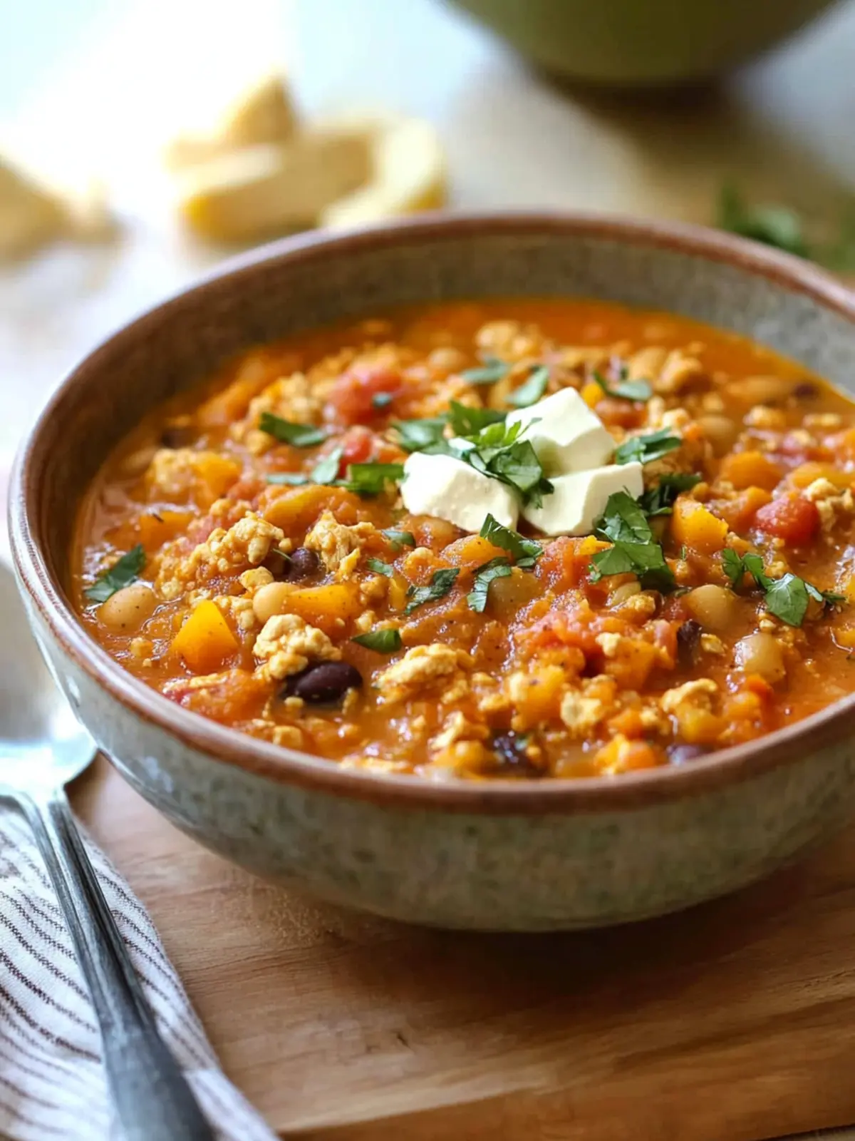 Creamy Turkey Pumpkin Chili That Will Warm Your Heart 2 Creamy Turkey Pumpkin Chili