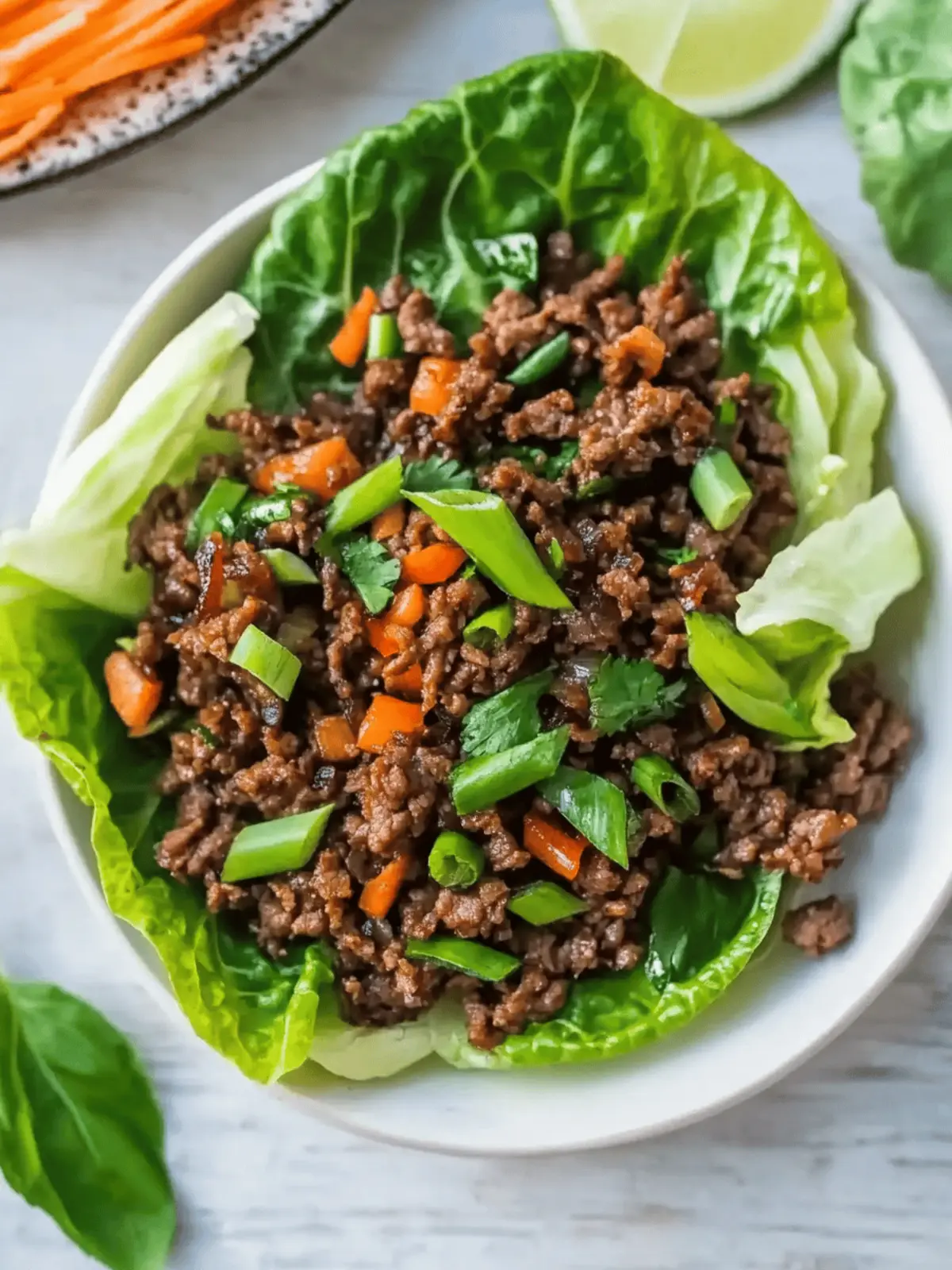 Savory Juicy Thai Beef Lettuce Cups That Wow Every Bite 3 Juicy Thai Beef Lettuce Cups