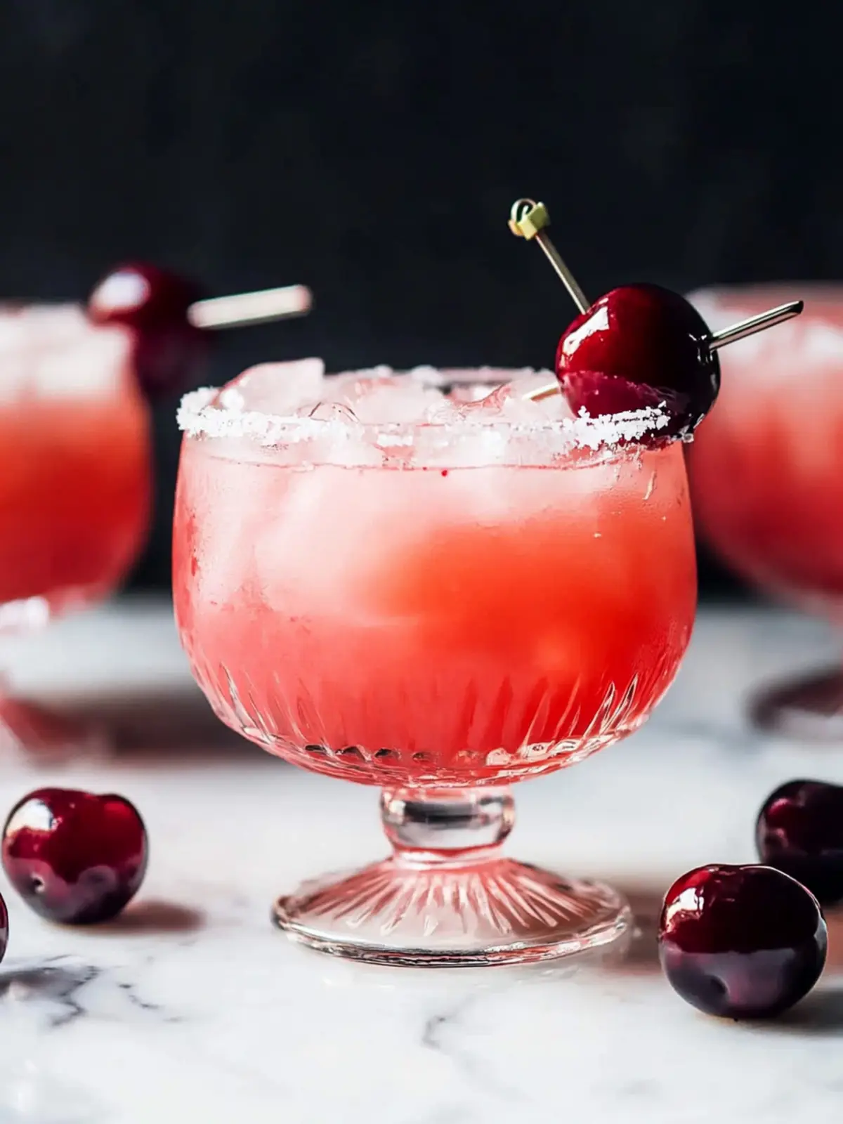 Delight in a Sweet Cherry Italian Margarita Bliss 3 Sweet Cherry Italian Margarita