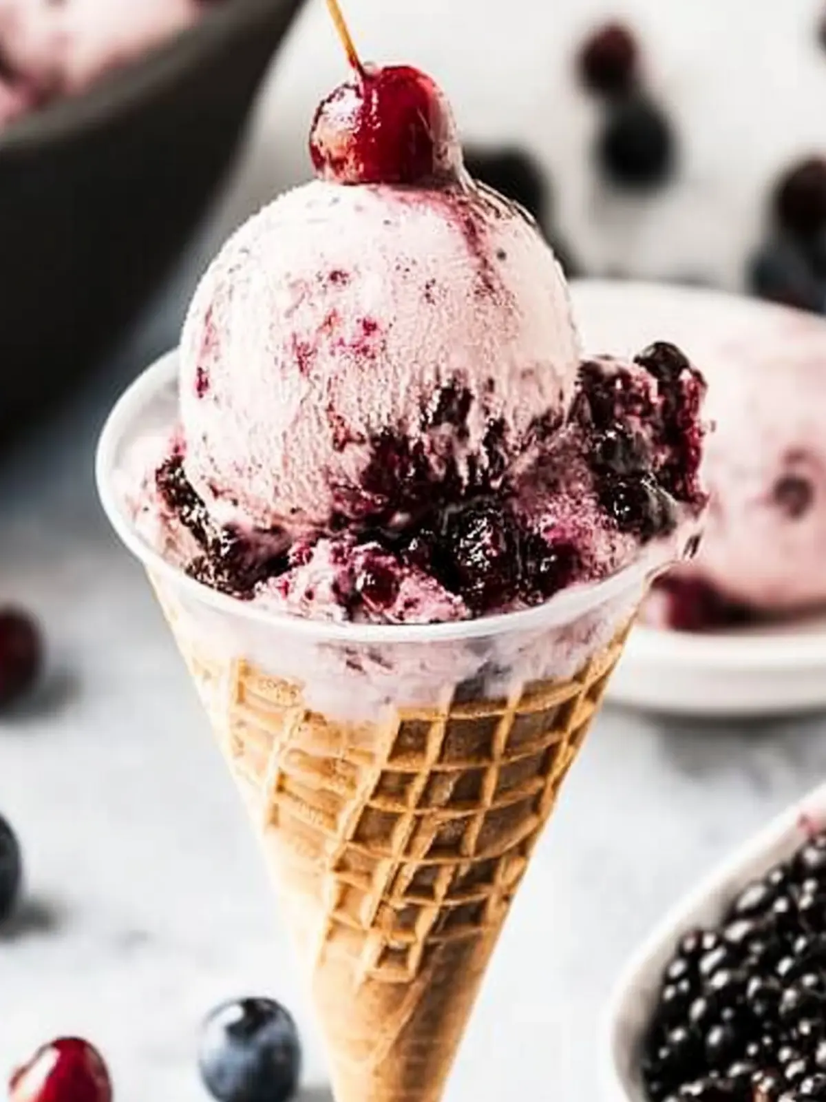 Decadent Black Forest Ice Cream: A Cherry-Chocolate Delight 4 Black Forest Ice Cream