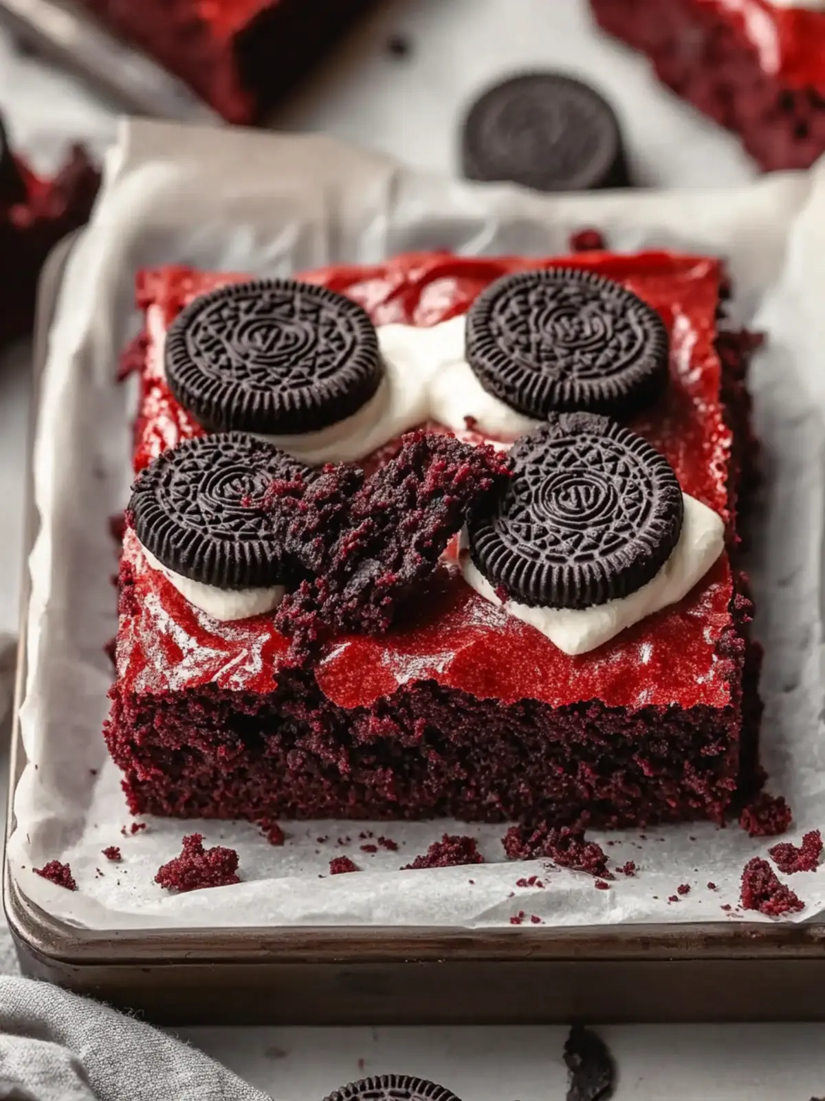 Classic Red Velvet Oreo Brownies That Wow Every Sweet Tooth 3 Classic Red Velvet Oreo Brownies