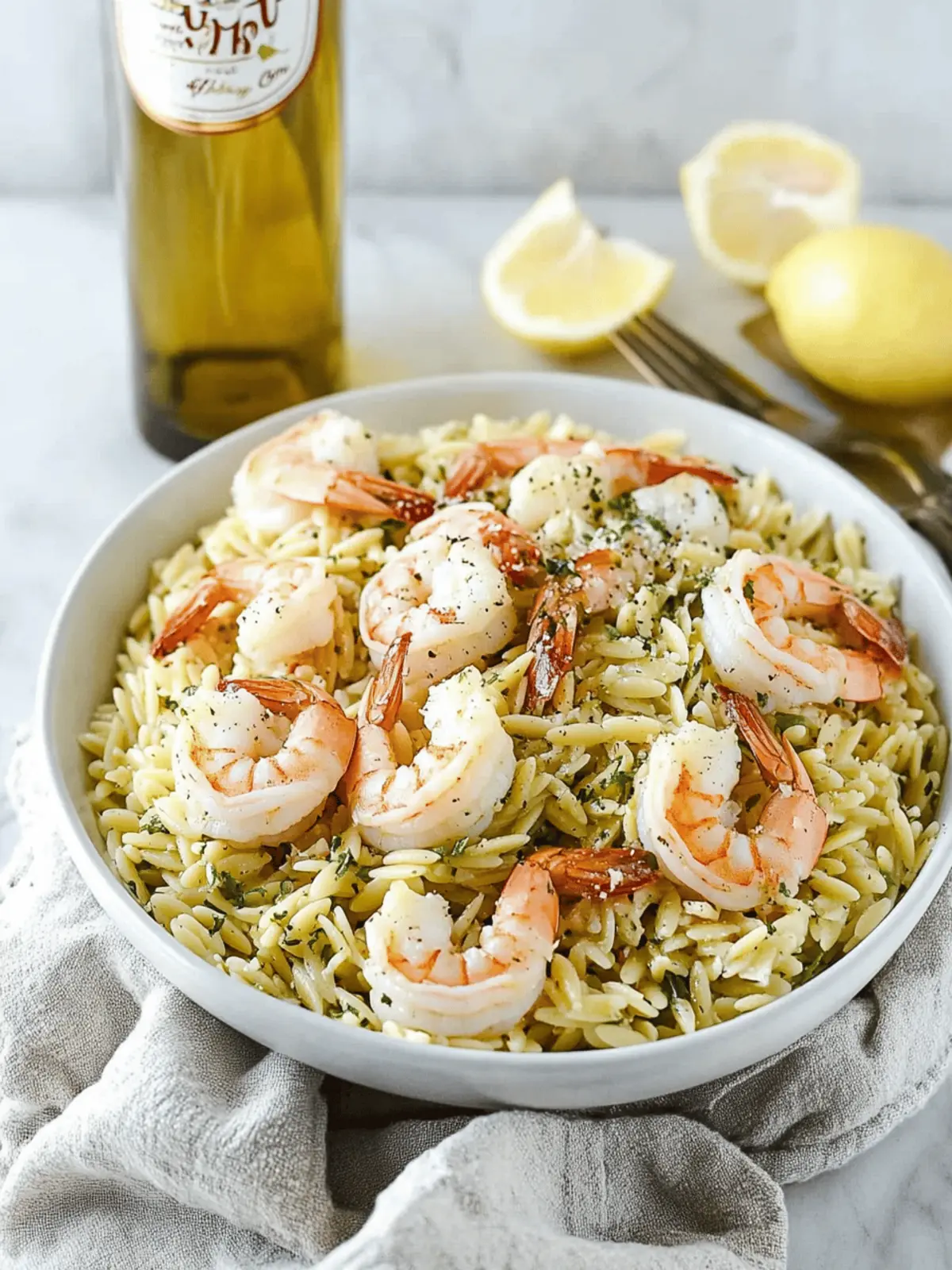 Lemon Orzo Salad with Garlic Butter Shrimp Anyone Can Master 2 Lemon Orzo Salad With Garlic Butter Shrimp