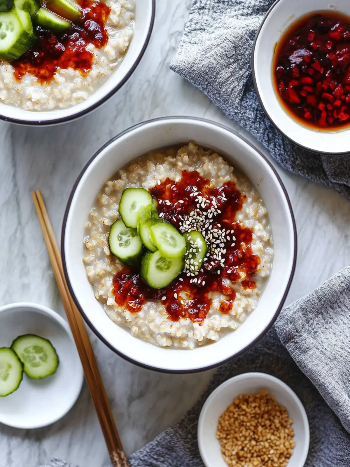 Slow Cooker Oatmeal (Chinese Style) with Tasty Toppings 4 Slow Cooker Oatmeal (Chinese Style)