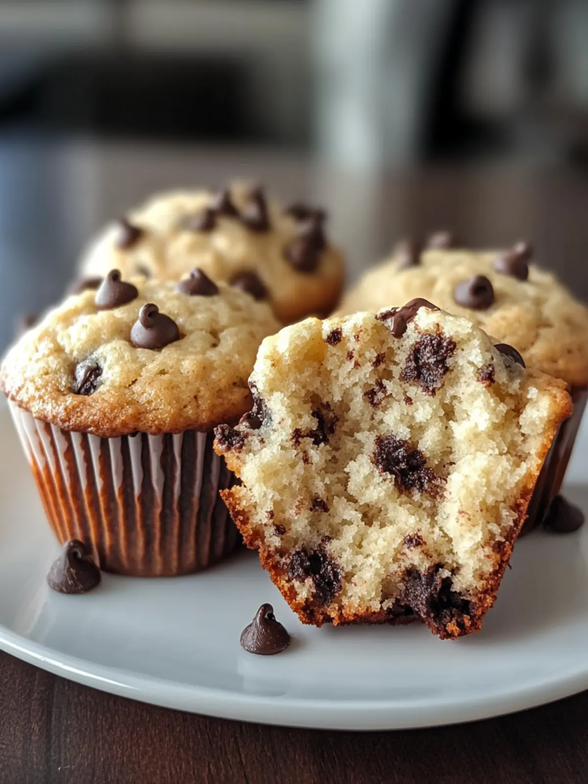 Bakery-Style Chocolate Chip Muffins That Everyone Craves 3 Bakery-Style Chocolate Chip Muffins