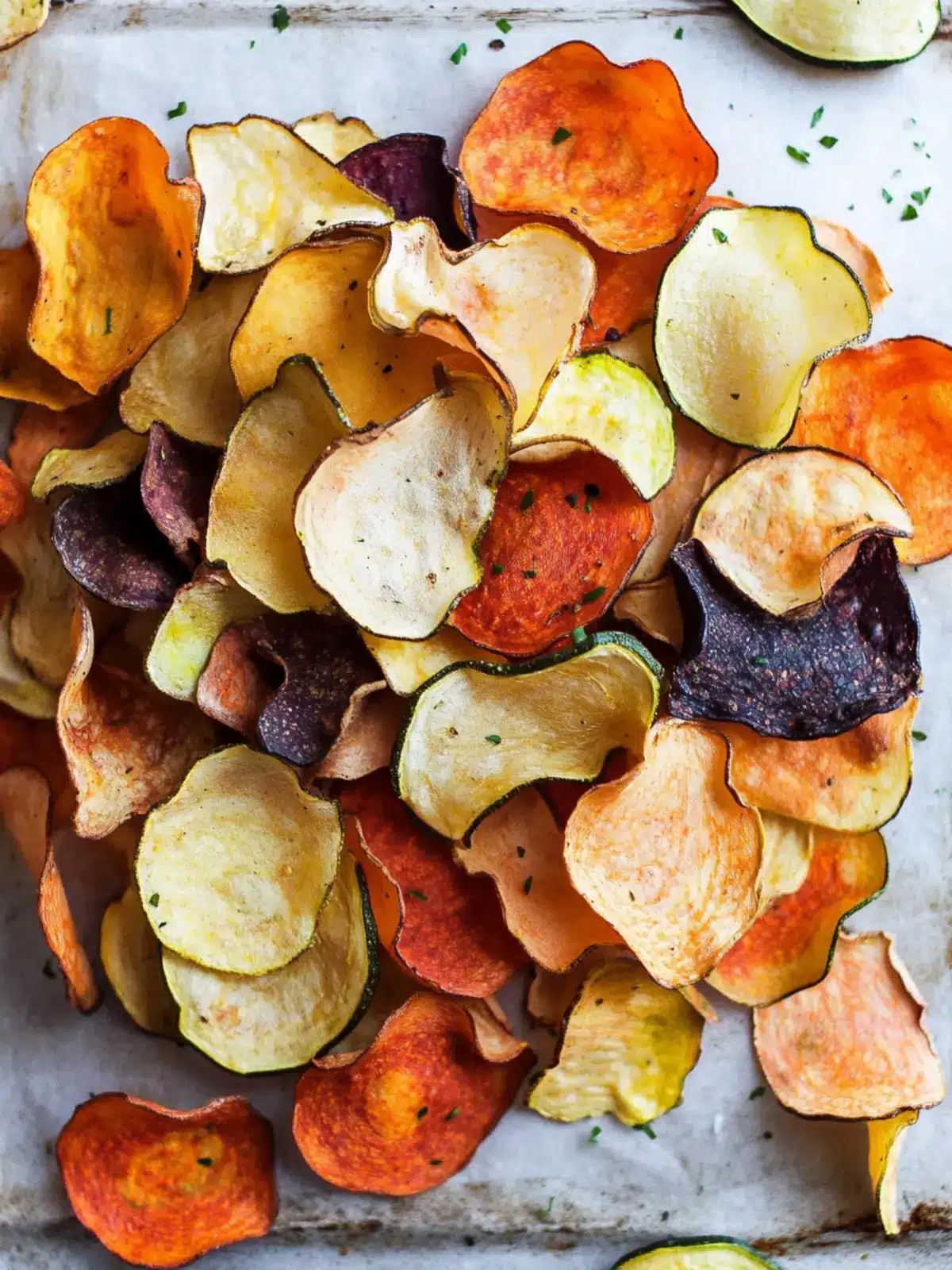 Crispy Easy Baked Vegetable Chips Oil-Free You ll Love 3 Easy Baked Vegetable Chips (Oil-Free)