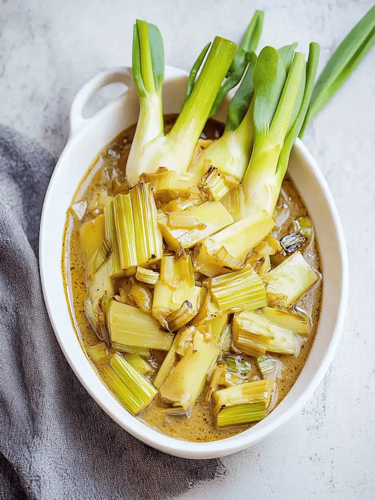 Savory French-Style Braised Leeks for Cozy Nights 2 French-Style Braised Leeks