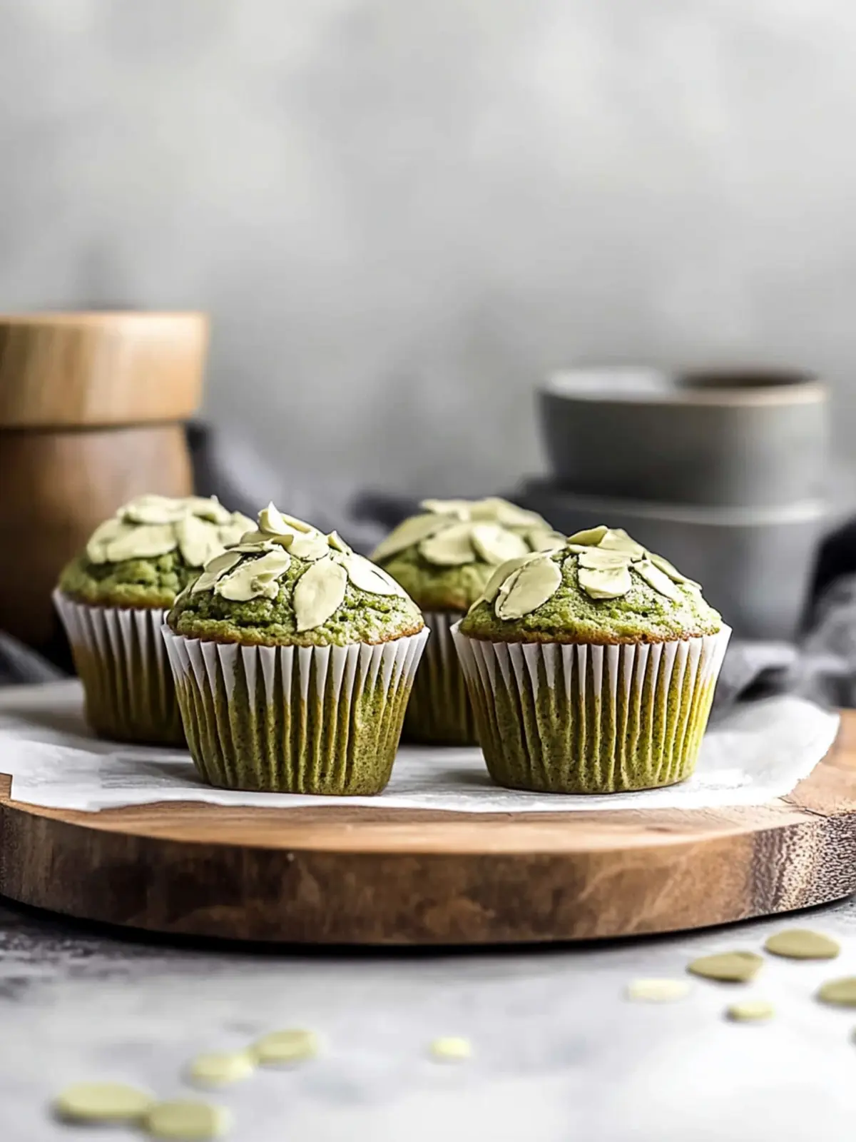 Delicious Matcha Muffins: Gluten-Free & Packed with Flavor 2 Matcha Muffins
