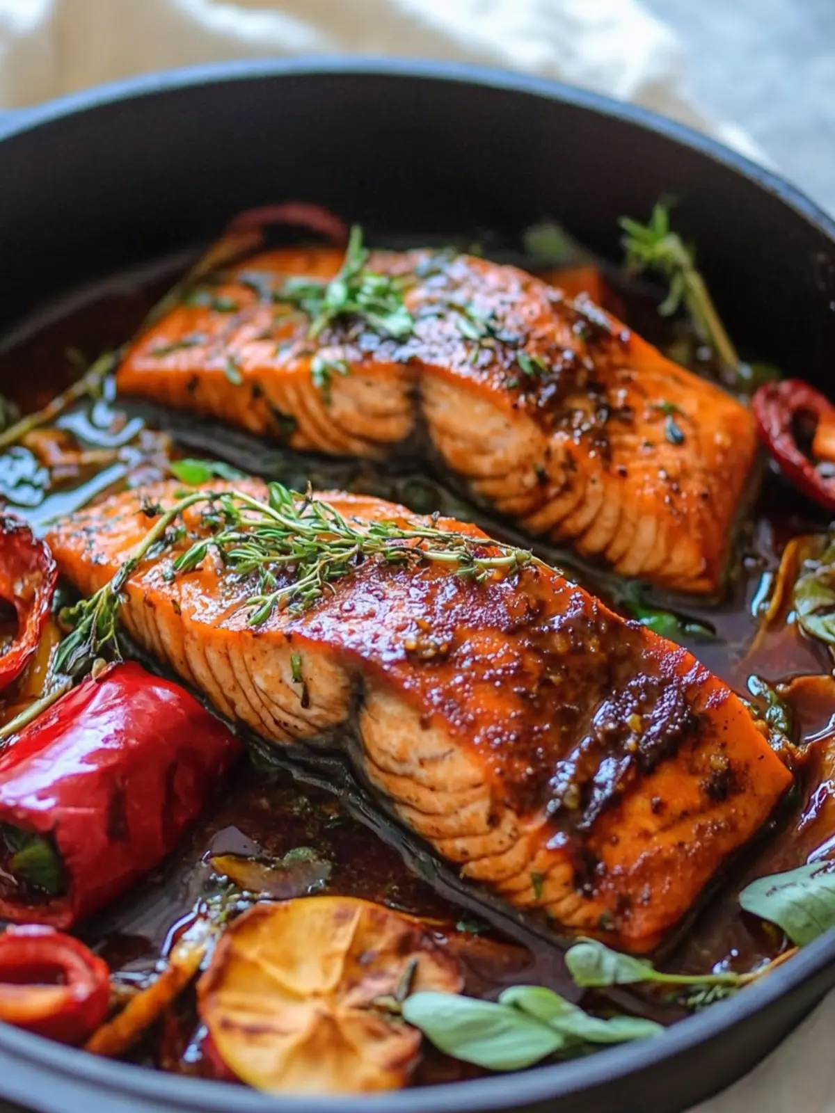 Savory Brown Stew Salmon Ready in Just 30 Minutes! 2 Brown Stew Salmon