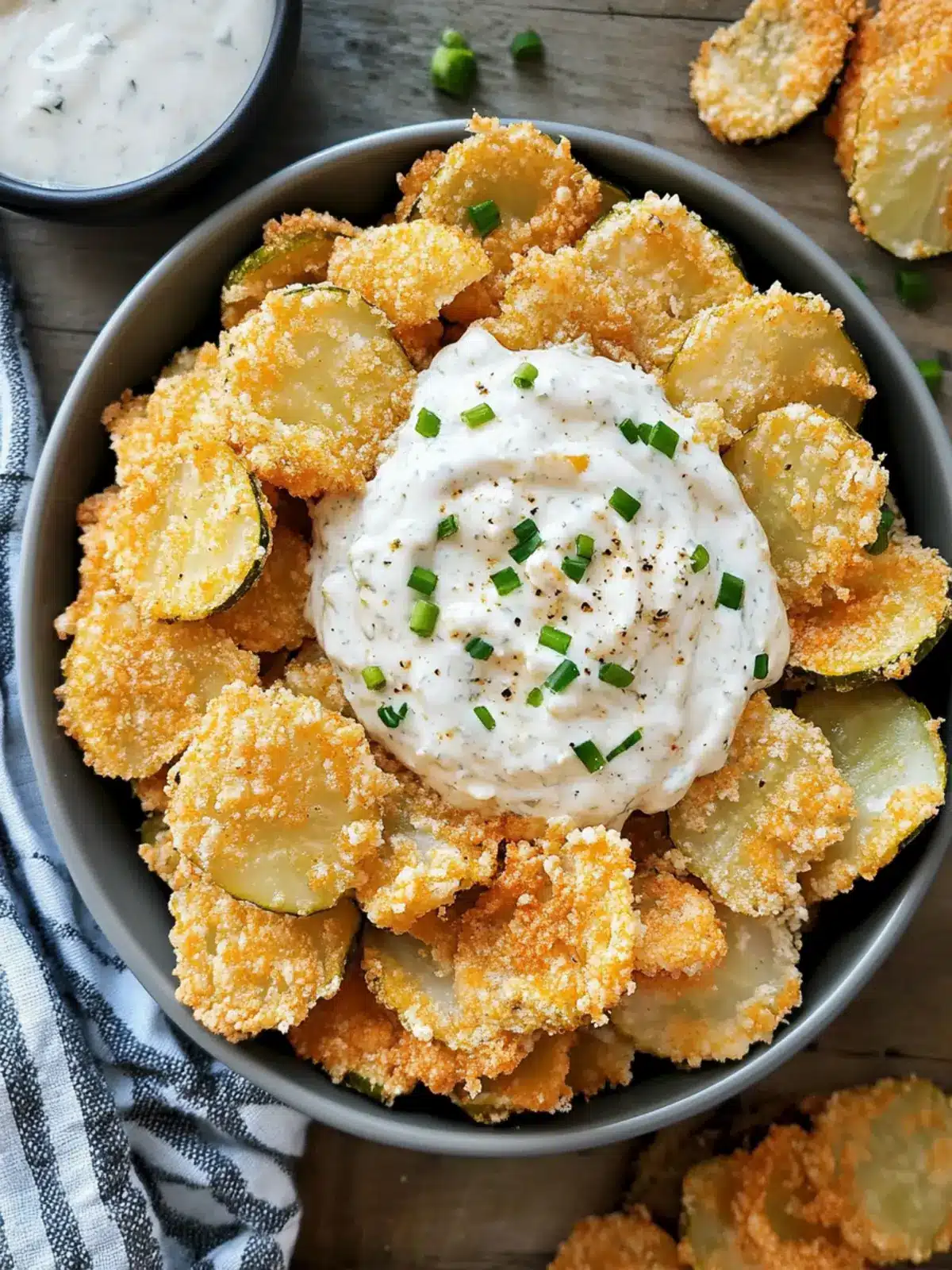 Fried Pickle Ranch Dip: The Ultimate Snack for Food Lovers 2 Fried Pickle Ranch Dip