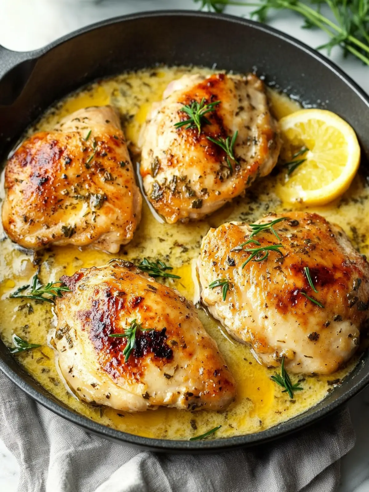 Savory Tarragon Chicken in Creamy Wine Sauce You'll Love 2 Tarragon Chicken