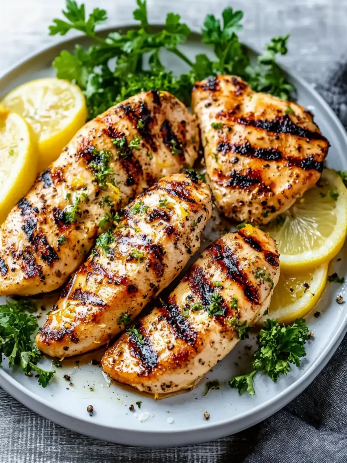 Zesty Grilled Lemon Chicken that's Juicy and Flavorful 4 Grilled Lemon Chicken